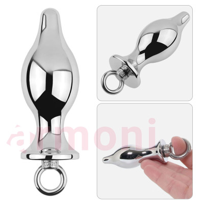 Metal Anal Plug Lazer Kesim