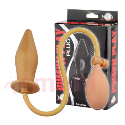 Şişirilerek Ayarlanabilir Anal Tapa Pumpn Play Plug Unisex