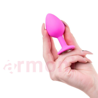 Brilliant Anal Plug Pembe Küçük Boy