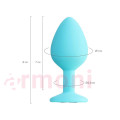 Brilliant Anal Plug Cam Göbeği Küçük Boy Brilliant Anal Plug Cam Göbeği Küçük Boy