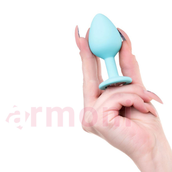 Brilliant Anal Plug Cam Göbeği Küçük Boy Brilliant Anal Plug Cam Göbeği Küçük Boy