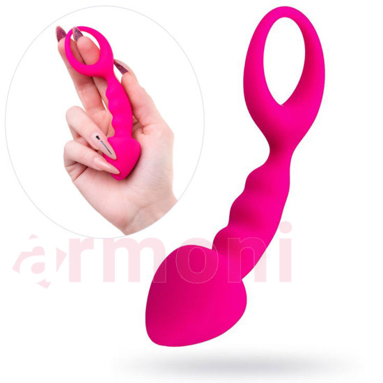 Silikon Anal Boğumlu Plug Bong Silikon Anal Boğumlu Plug Bong