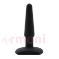Yumuşak Silikon Anal Plug - Siyah Yumuşak Silikon Anal Plug - Siyah