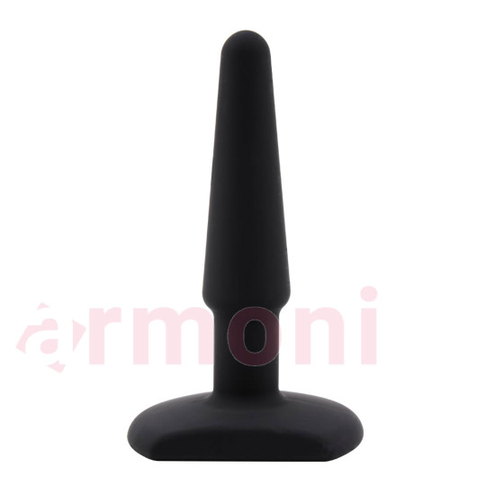 Yumuşak Silikon Anal Plug - Siyah Yumuşak Silikon Anal Plug - Siyah
