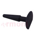 Yumuşak Silikon Anal Plug - Siyah Yumuşak Silikon Anal Plug - Siyah