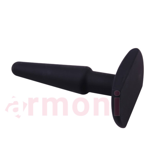 Yumuşak Silikon Anal Plug - Siyah Yumuşak Silikon Anal Plug - Siyah