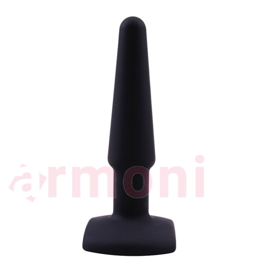 Yumuşak Silikon Anal Plug - Siyah Yumuşak Silikon Anal Plug - Siyah