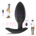Titreşimli Kumandalı Şarjlı Su Geçirmez Anal Vibratör Plug