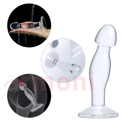 Flawless Şeffaf Prostat ve G Noktası Masaj için Plug Flawless Şeffaf Prostat ve G Noktası Masaj için Plug