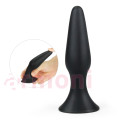 Yumuşak Vantuzlu Anal Plug BLACK Yumuşak Vantuzlu Anal Plug BLACK