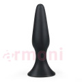 Yumuşak Vantuzlu Anal Plug BLACK Yumuşak Vantuzlu Anal Plug BLACK