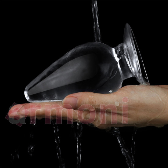 Shameless Clear Series Şeffaf Anal Plug – Esnek - Extra Kalın