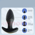 Telefon Kontrollü, Döner Başlı Anal Plug – 10 Modlu, Uzak Erişim Prostat Masaj Telefon Kontrollü, Döner Başlı Anal Plug – 10 Modlu, Uzak Erişim Prostat Masaj