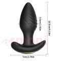 Telefon Kontrollü, Döner Başlı Anal Plug – 10 Modlu, Uzak Erişim Prostat Masaj Telefon Kontrollü, Döner Başlı Anal Plug – 10 Modlu, Uzak Erişim Prostat Masaj