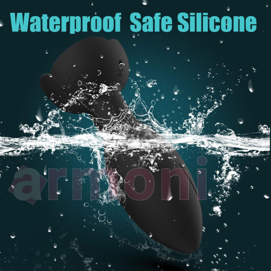 Şarjlı APP Kontrollü, Döner Kafalı, 10 Mod Titreşimli Silikon Anal Plug Şarjlı APP Kontrollü, Döner Kafalı, 10 Mod Titreşimli Silikon Anal Plug