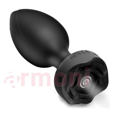 Şarjlı APP Kontrollü, Döner Kafalı, 10 Mod Titreşimli Silikon Anal Plug Şarjlı APP Kontrollü, Döner Kafalı, 10 Mod Titreşimli Silikon Anal Plug