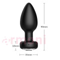 Telefon Kontrollü, 10 Fonksiyonlu, Şarjlı ve Su Geçirmez Titreşimli Anal Plug Telefon Kontrollü, 10 Fonksiyonlu, Şarjlı ve Su Geçirmez Titreşimli Anal Plug