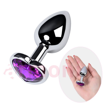 Lazer Kesim, Kalp Tabanlı Metal Anal Tapa - Küçük Boy Başlangıç