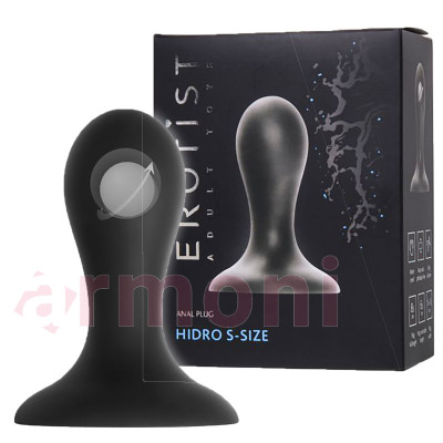 EROTİST Anal Plug – Hareketli Tek Bilyalı Gözyaşı Tasarım Tapa