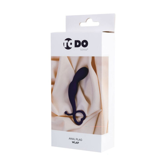 Wlap Silicone Anal Butt Plug - Dalgalı Anal Açıcı Tapa