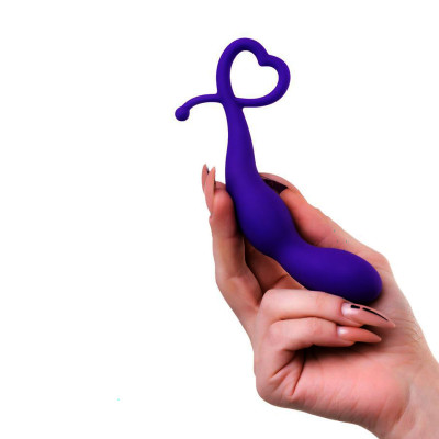 Wlap Silicone Anal Butt Plug - Dalgalı Anal Açıcı Tapa