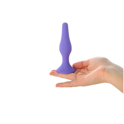 Bomp Anal Mermi Plug – Vantuzlu Başlangıç Küçük Boy Silikon Tapa