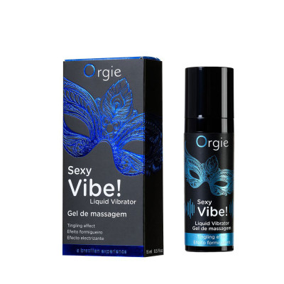 Orgie Sexy Vibe Liquid Vibrator Uyarılmaya Yardımcı Jel 15 ml