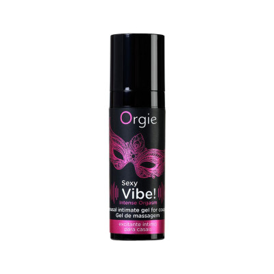 Orgie Sexy Vibe Intense Orgasm Uyarılmaya Yardımcı Jel 15 ml