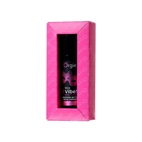 Orgie Sexy Vibe Intense Orgasm Uyarılmaya Yardımcı Jel 15 ml