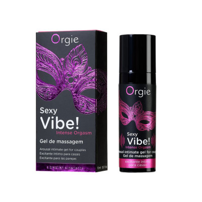 Orgie Sexy Vibe Intense Orgasm Uyarılmaya Yardımcı Jel 15 ml