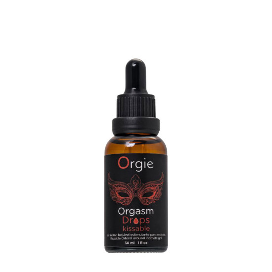Orgie Orgasm Drops Kissable – Öpüşebilir Uyarıcı ve Tatlandırıcı Damla 30 ml