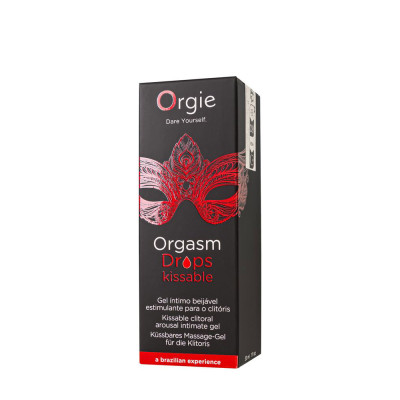Orgie Orgasm Drops Kissable – Öpüşebilir Uyarıcı ve Tatlandırıcı Damla 30 ml