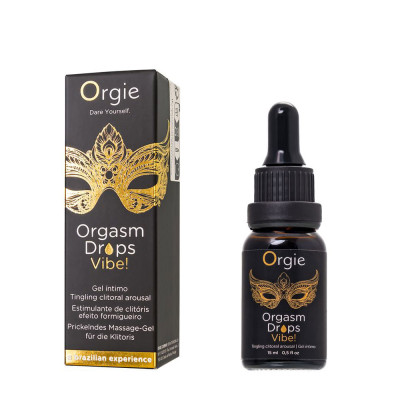 Orgie Orgasm Drops Vibe – Uyarıcı ve Canlandırıcı Damla 15 ml