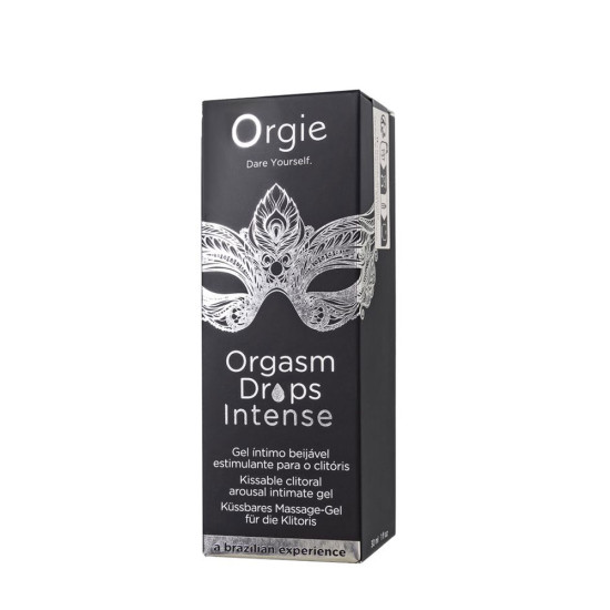 Orgie Orgasm Drops Intense – Yoğun Etkili Uyarılmaya Yardımcı Damla 30 ml