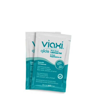 Kayganlaştırıcı Jel Viaxi Glide 5ml, 100 Adet Sade