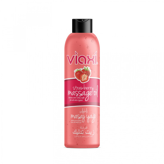 Viaxi Masaj Yağı Çilek Aromalı 177 ml. Viaxi Masaj Yağı Çilek Aromalı 177 ml.