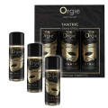 Orgie Tantric Mini Size Collection Çiftler İçin Sensuel Masaj Yağı Seti 3 Adet 30 ml
