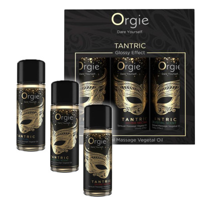Orgie Tantric Mini Size Collection Çiftler İçin Sensuel Masaj Yağı Seti 3 Adet 30 ml