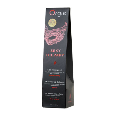 Sexy Therapy Strawberry Çilek Aromalı Uyarıcı ve Canlandırıcı Masaj Yağı 100 ml