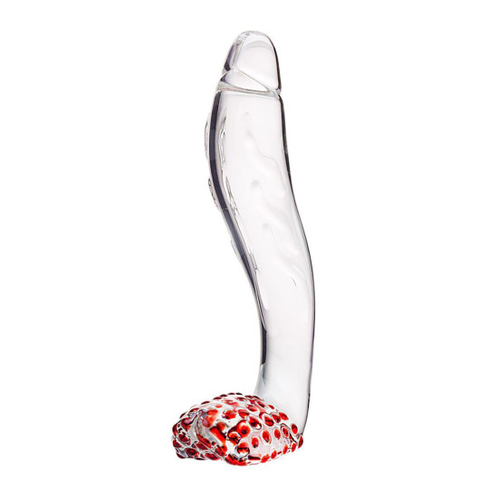 Cam Yapıya Sahip, Çift Uyarıcılı Sexus Glass Dildo
