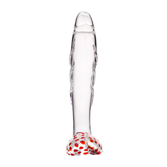Cam Yapıya Sahip, Çift Uyarıcılı Sexus Glass Dildo