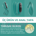 Dörtlü Orgazm ve Vibratör Seti Şarjlı Uzaktan Kumandalı Dörtlü Orgazm ve Vibratör Seti Şarjlı Uzaktan Kumandalı