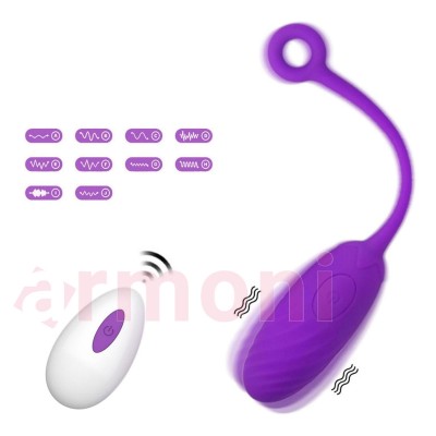 12 Modlu Kumandalı Şarjlı Vibratörlü Orgazm Topu