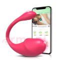 Telefon Kontrollü Şarjlı Giyilebilir Yumurta Vibratör Telefon Kontrollü Şarjlı Giyilebilir Yumurta Vibratör