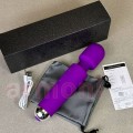 28 Modlu Su Geçirmez Şarjlı Wand Vibratör – Sessiz ve Güçlü Masaj