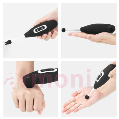 Emme ve Titreşimli, Çok İşlevli Şarjlı Klitoris Vibratörü IJOY Clit Pro