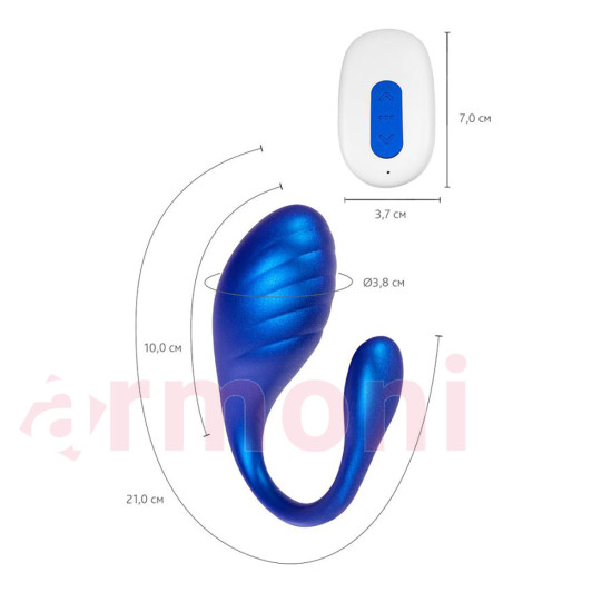 Leroina Telefon ve Kumanda Kontrollü Giyilebilir Orgazm Vibratörü