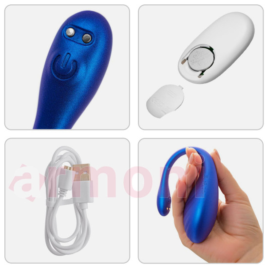 Leroina Telefon ve Kumanda Kontrollü Giyilebilir Orgazm Vibratörü