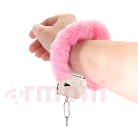 Fetish Tüylü Kelepçe Pembe Fetish Tüylü Kelepçe Pembe