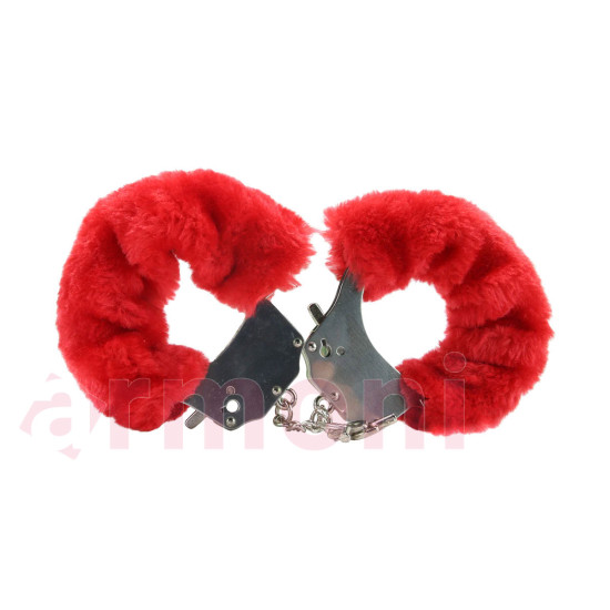 Peluş Fetish Kelepçe Kırmızı Peluş Fetish Kelepçe Kırmızı
